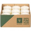 Tealight olio di colza + confezione plastica riciclata 7h 1pz PURE