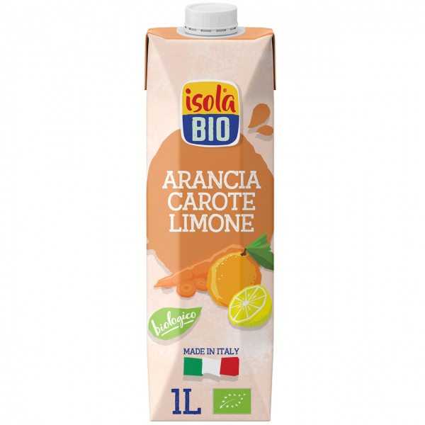 Arancia carota limone drink 1L ISOLABIO