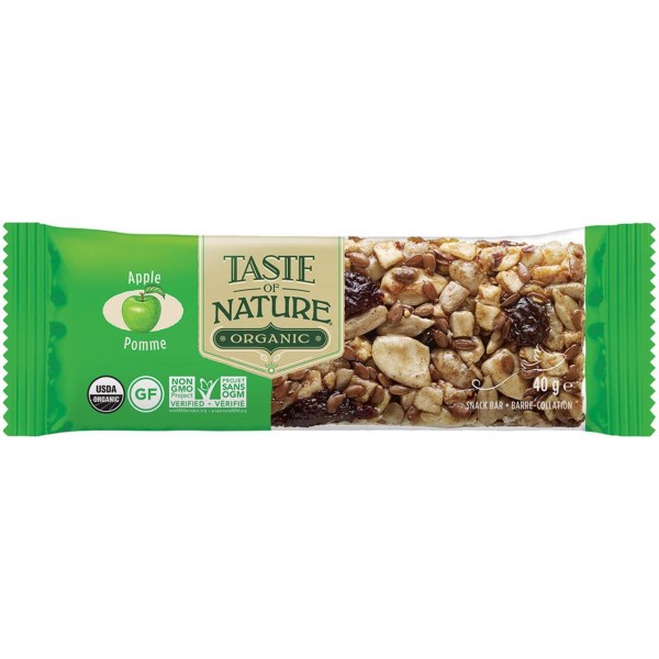 Barretta alle mele 40g TASTE OF NATURE