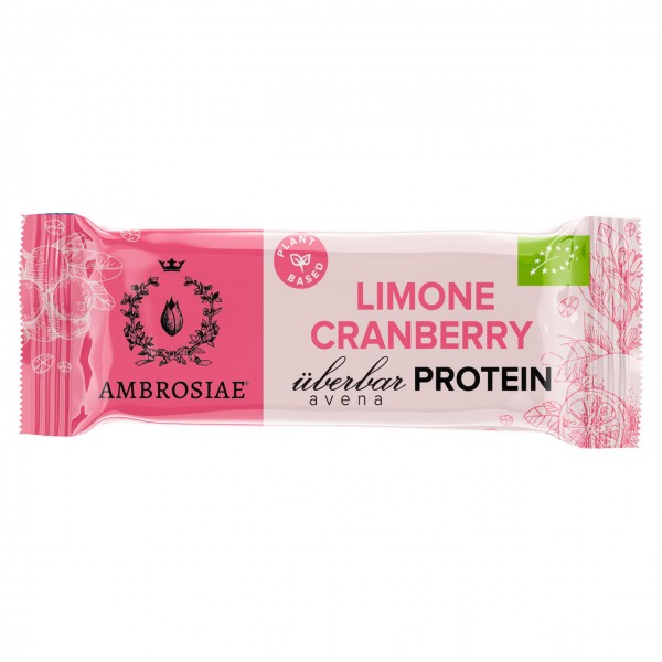 Barretta Proteica Limone e Cranberry 35g Ambrosiae