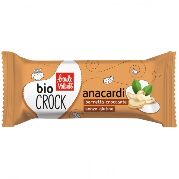 Bio crock  - croccante di anacardi 30g Baule volante
