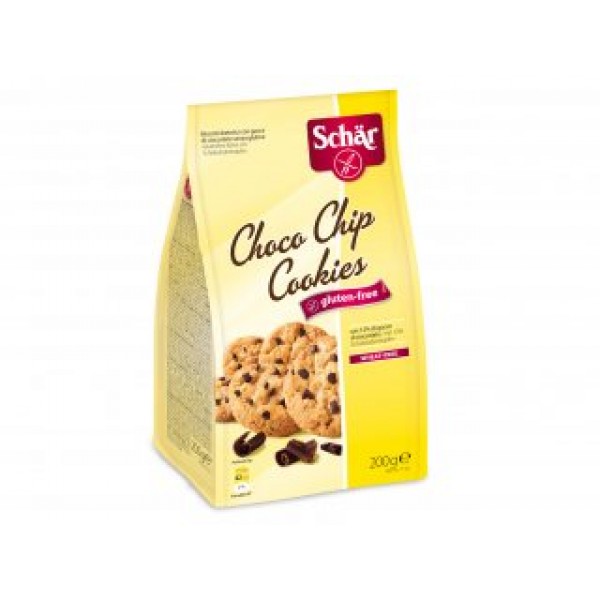 Biscotti Choco Chip Cookies senza glutine 200g SCHAR
