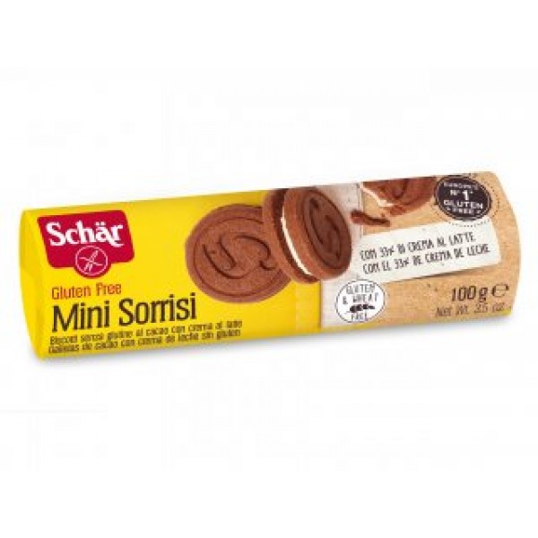 Biscotti Mini Sorrisi senza glutine 100g SCHAR