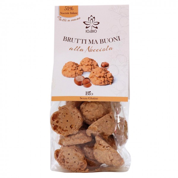Brutti ma buoni alla nocciola 100g IO & BIO