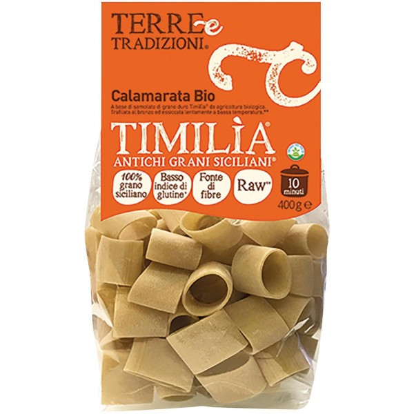 Calamarata di grano antico Timilia 400g Terre e Tradizioni