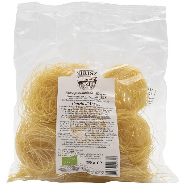 Capelli d'Angelo di Grano Duro Italiano 250g Iris
