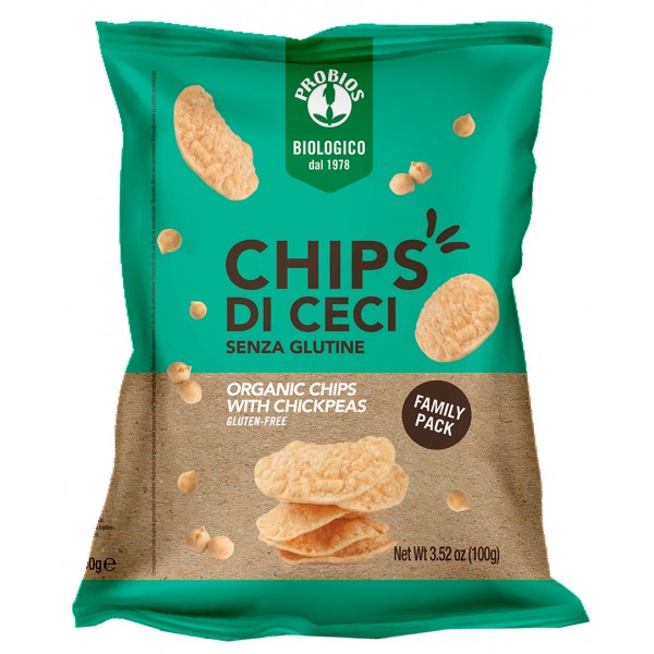 CHIPS DI CECI family pack 100g PROBIOS