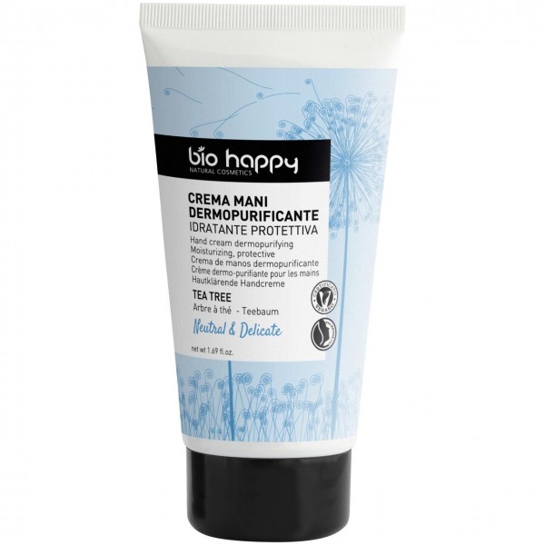 Crema mani tea tree 50ml BIO HAPPY