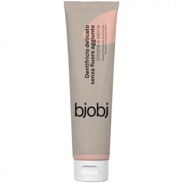 Dentifricio delicato con limone e salvia 75ml BJOBJ