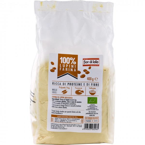 Farina di lupini 400g FIOR DI LOTO