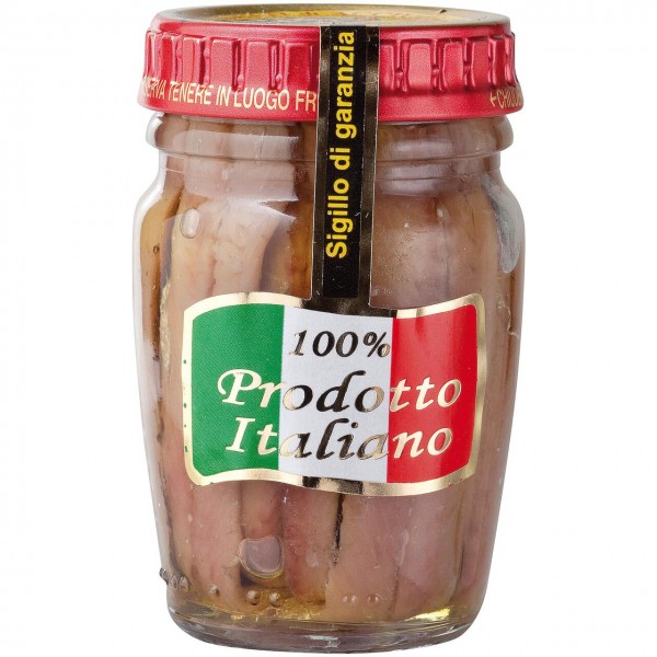 Filetti di acciughe in olio extravergine di oliva 80g IASA