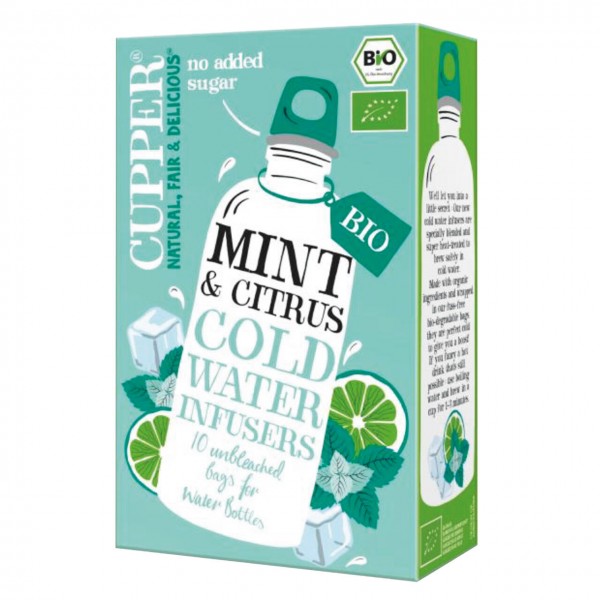 Infuso menta e limone 27g CUPPER