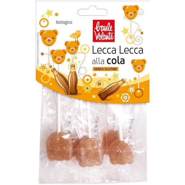 Lecca lecca orsetto alla cola 64g BAULE VOLANTE