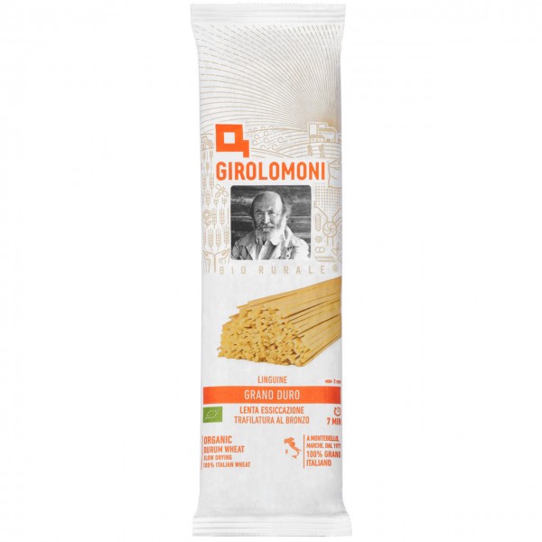 Linguine semola di grano duro trafilate al bronzo 500g Girolomoni