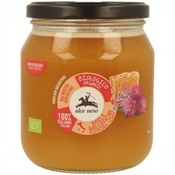 Miele millefiori italiano 700g ALCE NERO
