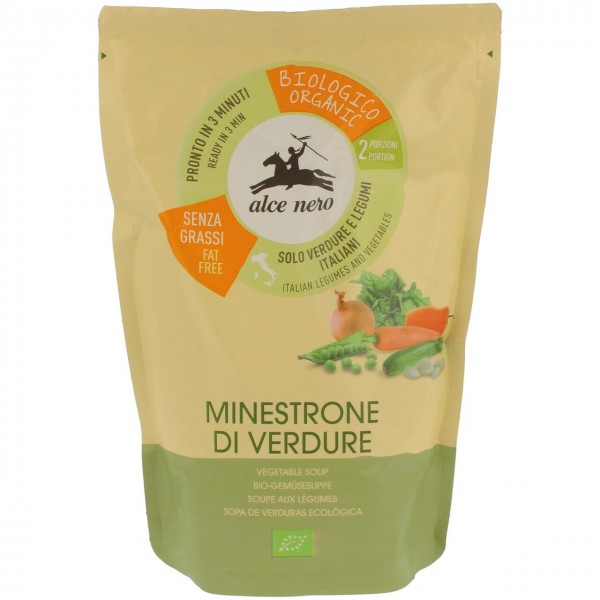 Minestrone di verdure 500g ALCE NERO