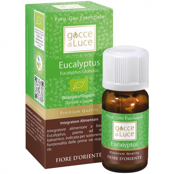Olio essenziale di eucalipto 10ml GOCCE DI LUCE