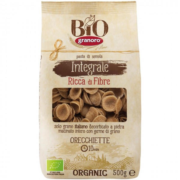 Orecchiette integrali 500g BIOGRANORO