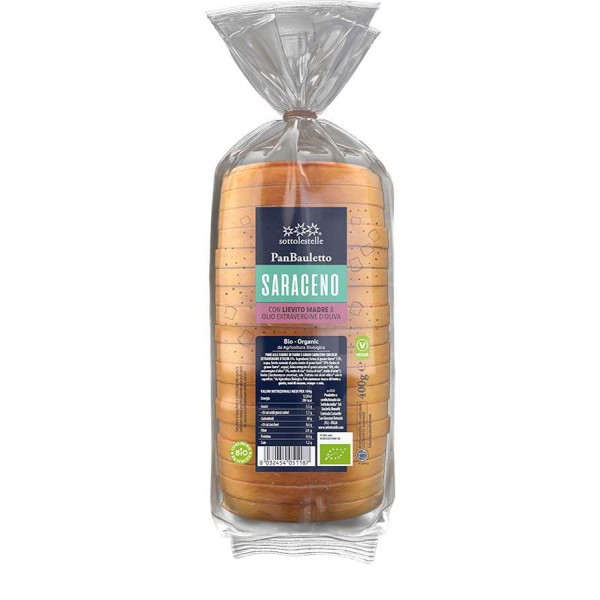 Pane Bauletto al Grano Saraceno 400 G SOTTOLESTELLE