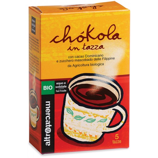 Preparato per cioccolata in tazza 5x25g ALTROMERCATO