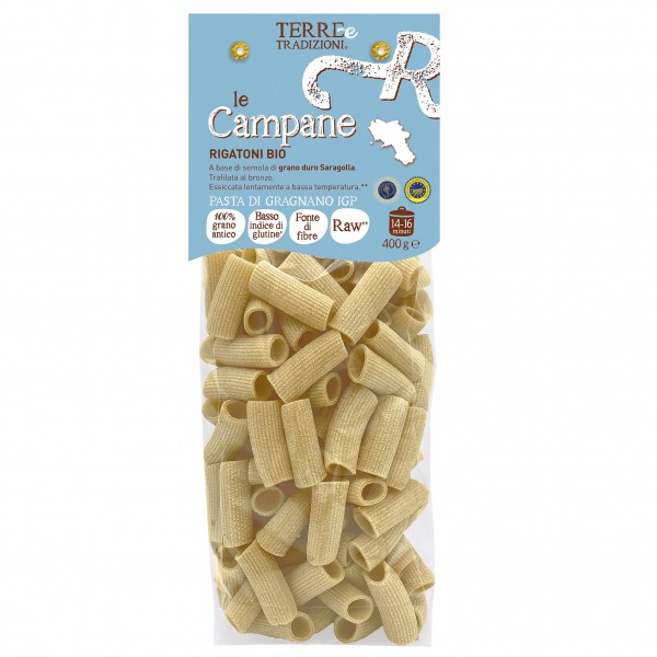 Rigatoni 400g TERRE E TRADIZIONI - LE CAMPANE