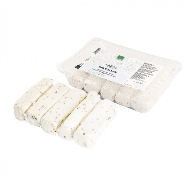 Rotolini di formaggio fresco di capra alle erbe 100g BURGHOF