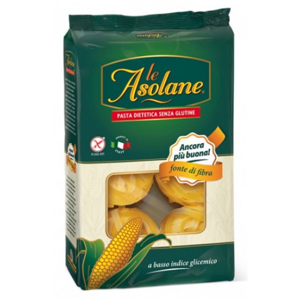Tagliatelle di mais senza glutine senza uovo e lattosio 250g Le Asolane