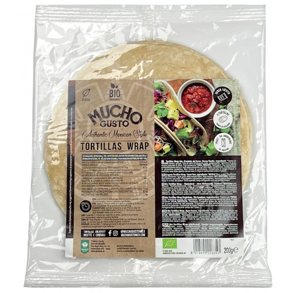 TORTILLA WRAP 200g (4x50g) MUCHO GUSTO