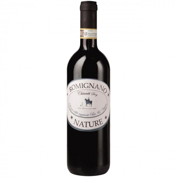 Vino rosso chianti docg senza solfiti aggiunti - nature 750ml FATTORIA DI ROMIGNANO