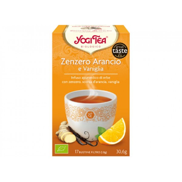Yogi Tea Zenzero arancio e vaniglia 30,6g YOGI TEA