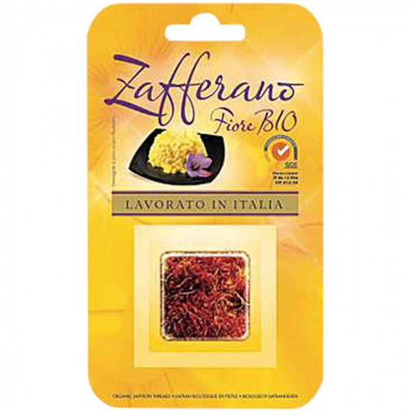 Zafferano in fili 0,2g ZAFFERANO FIORE BIO
