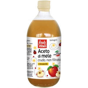 Aceto di Mele Crudo non filtrato 500ml Baule Volante