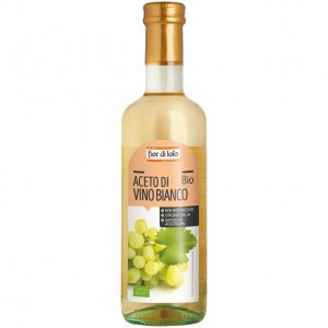 Aceto di Vino Bianco Italiano 500ml Fior di Loto