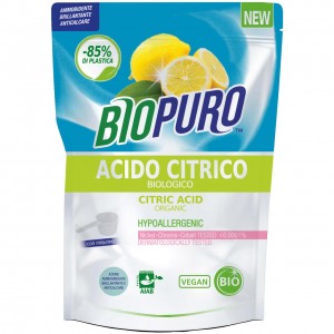 Acido citrico in polvere 450g Biopuro