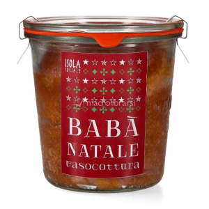 Babà Natale al Rhum in Vasocottura 320g Isola Coop. Sociale