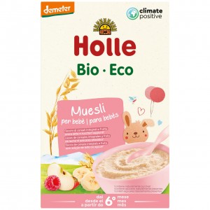 Baby muesli integrale: dopo i 6 mesi 250g HOLLE