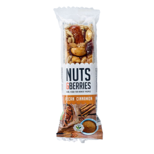 Barretta Noci Pecan e Cannella 30g Nuts&Berries