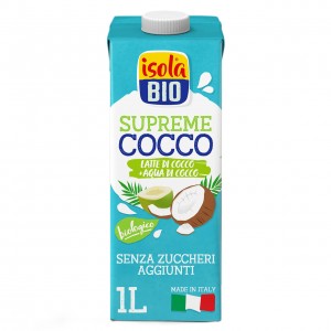 Bevanda vegetale di Cocco Supreme 1lt Isola Bio