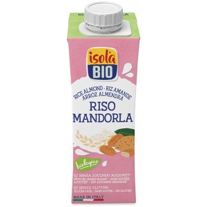 Bevanda Vegetale di Riso e Mandorla Drink 250ml IsolaBio