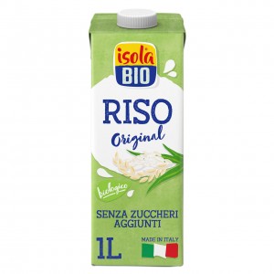 Bevanda Vegetale di Riso Senza Zucchero 1l Isola BIo