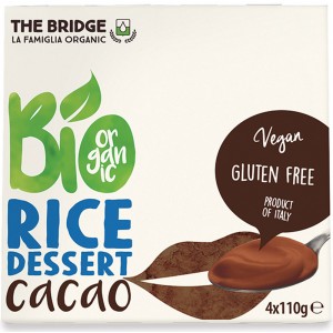 Bio Rice Dessert cacao 4x110g THE BRIDGE