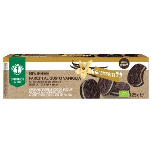 Biscotti Bis-Free ripieni alla Vaniglia Vegan 125g Probios