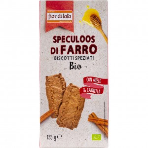 Biscotti Speculoos di Farro 125g Fior di Loto