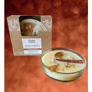 Candela naturale 3 stoppini Dream Catcher 200g Boho Organic