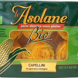 Capellini di mais senza glutine senza uovo e lattosio 250g Le Asolane