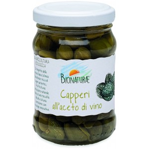 Capperi in Aceto 95g Bionaturae
