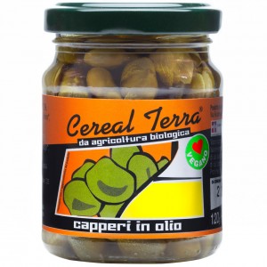 Capperi sott'olio 120g CEREAL TERRA