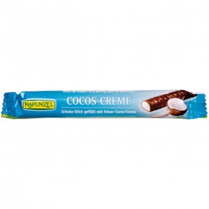 Cocos Creme snack di cioccolato al latte ripieno di crema al cocco 22g Rapunzel