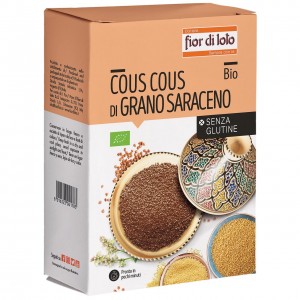 Cous Cous di Grano Saraceno Senza Glutine 500gr Fior di Loto