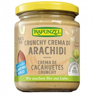 Crema di Arachidi Crunchy 250g Rapunzel